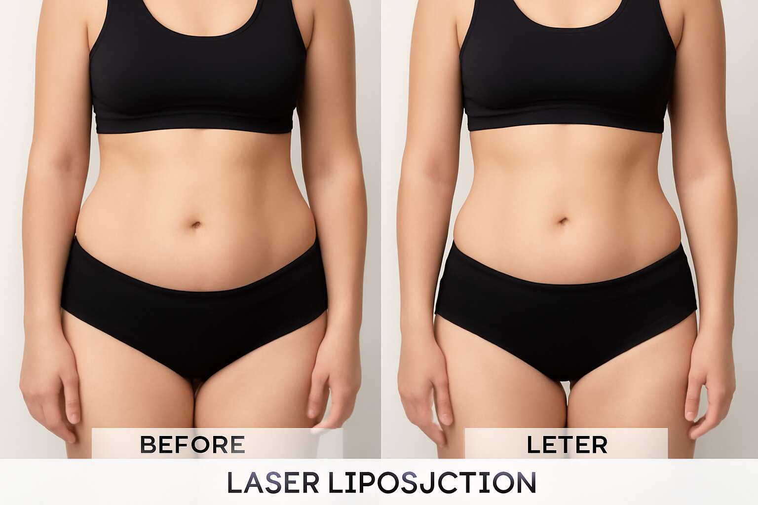 lipo laser antes e depois