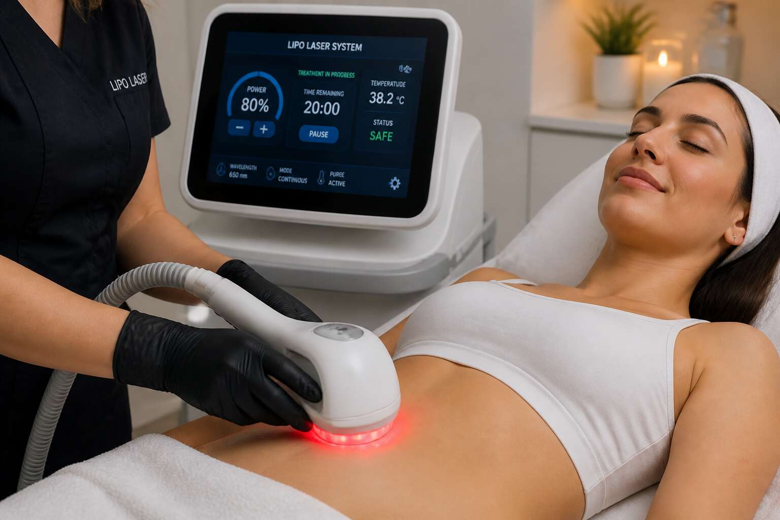 lipo laser machine side effects