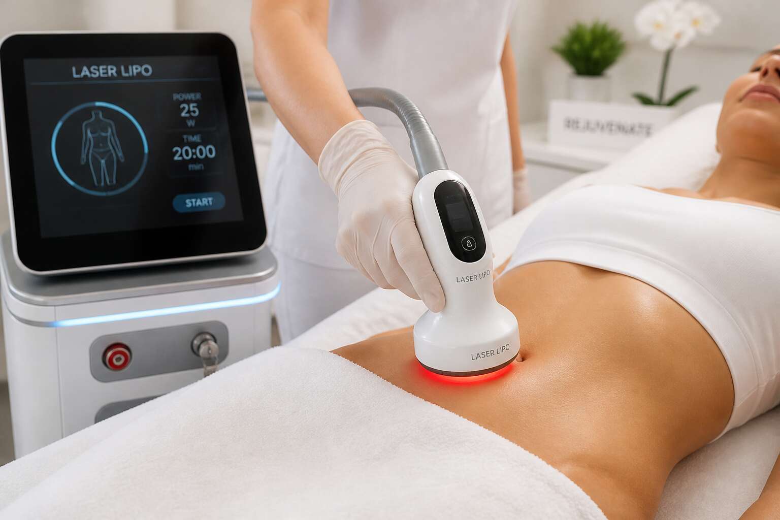 what is laser lipo session