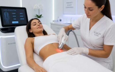 Laser Lipo Sculpting targets stubborn fat, revealing a smoother, toned body.